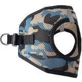 American River Camo Choke-Free Dog Harness by Doggie Design - Blue