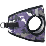 American River Camo Choke-Free Dog Harness by Doggie Design - Purple