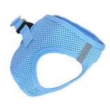 American River Ultra Choke-Free Mesh Dog Harness by Doggie Design - Light Blue