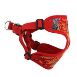 Wrap and Snap Choke Free Dog Harness - Tahiti Red