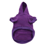 Doggie Design Flex-Fit Dog Hoodie Purple