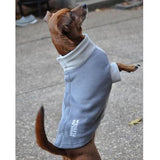 Doggie Design Highline Fleece Dog Coat - Two Tone Gray