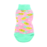 Doggie Design Dog Socks  Non-Skid - Pink Pineapple