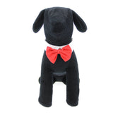 Red Satin Dog Bowtie & Collar  Doggie Design