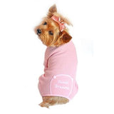 Doggie Design Sweet Dreams Thermal Dog Pajamas Pink
